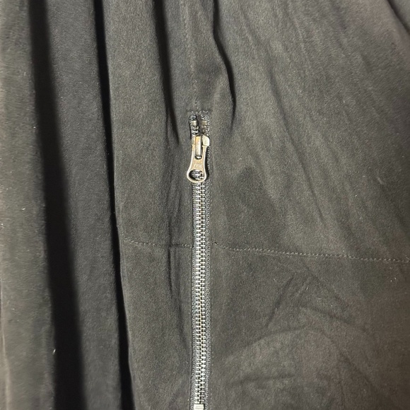 Sophia Jeans Soft Velour Open Moto Jacket - XXL - Picture 5 of 6